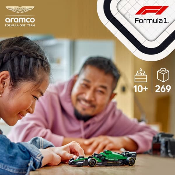 LEGO Speed Champions 77245 – Aston Martin Aramco F1® AMR24 racerbilen