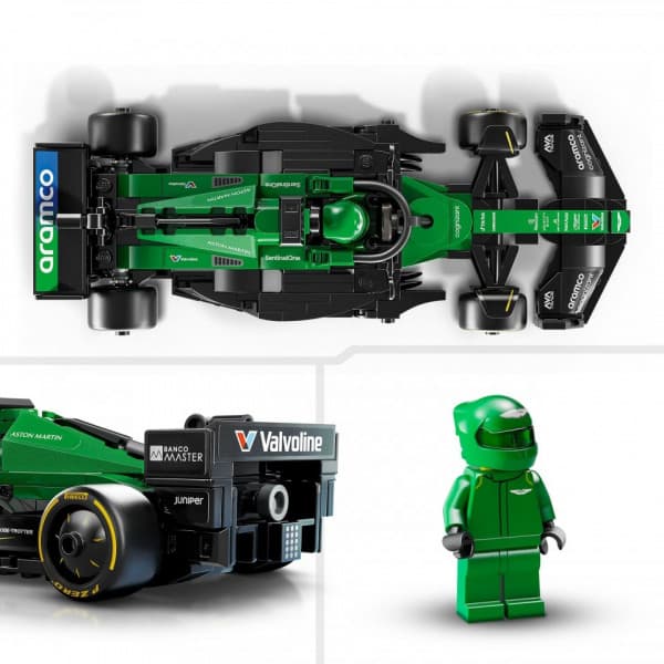 LEGO Speed Champions 77245 – Aston Martin Aramco F1® AMR24 racerbilen