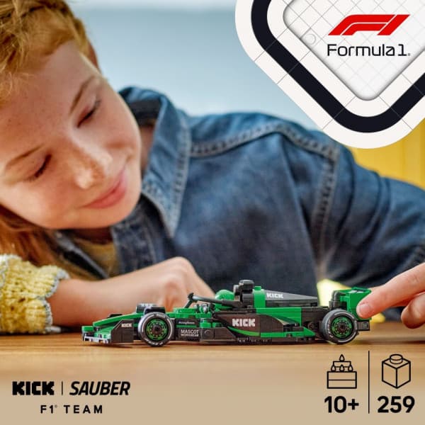 LEGO Speed Champions 77247 – KICK Sauber F1® Team C44 ‑kilpa-auto