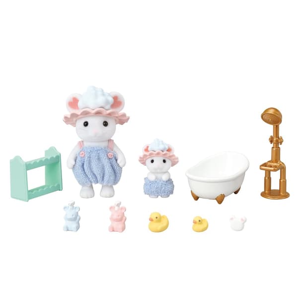 Sylvanian Families - Bath Time Bubble Siblings - (5805)