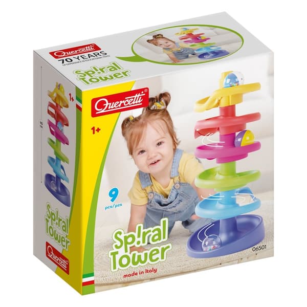 Quercetti - Spiral Tower - (QU-6501)