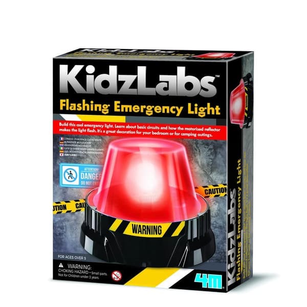 4M - KidzLabs Flashing Emergency Light - (4M-03444)