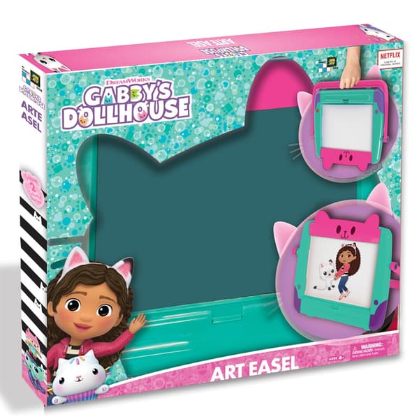 Diamantino - Gabbys Dollhouse 4-in-1 Chalkboard - (107110)