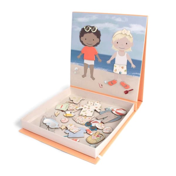 Filibabba - Magnetic game - Dress-up - A day at the beach (FI-03584)
