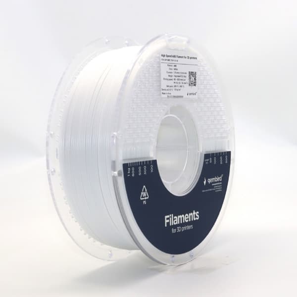 ABS-Filament till 3D-skrivare 1,75mm 1kg - Vit