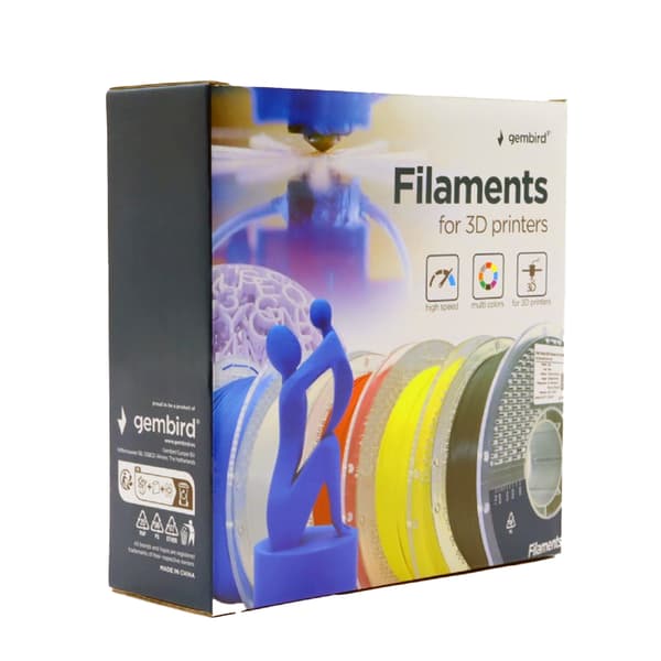 PLA-Filament till 3D-skrivare 1,75mm 1kg - Vit