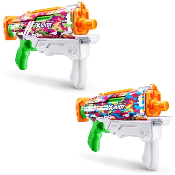 X- SHOT - Water Fast-Fill Skins - Hyper load 2pk and 100 Crazy Bunch O Balloons - (56569)