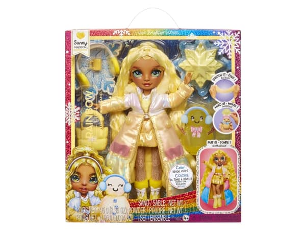 Rainbow High Winter Wonderland Doll- Yellow