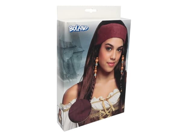 Boland Trinity, Rett, Brun, Kvinner, Polyester, Karneval, 225 g