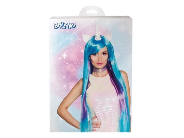 Boland Unicorn Stardust, Rett, Blå, Kvinner, Polyester, Karneval, 380 g
