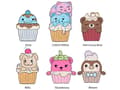 Pikkukuva 4 / 5: Moriah Elisabeth 20 cm Cupcake Mystery Plush Asst.