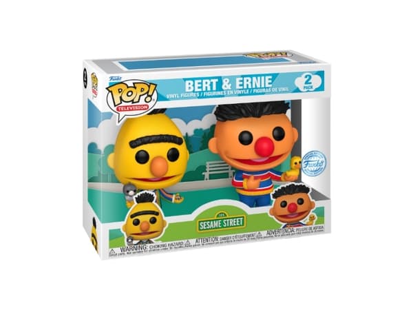 Funko! POP 2PK Excl SS S3 Bert & Ernie