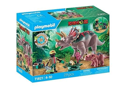 Playmobil - Triceratops Family (71821)