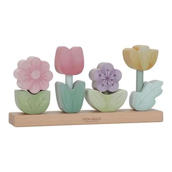 Little Dutch - Stacking Puzzle Flowers Fairy Garden (LD7330)