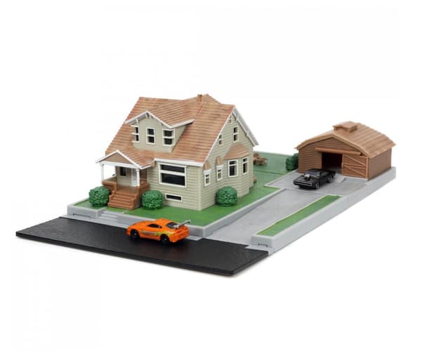 Jada - Fast  Furious - Nano Doms House Display Diorama (253203081)