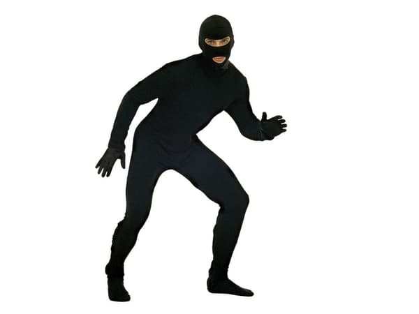 Sort maske