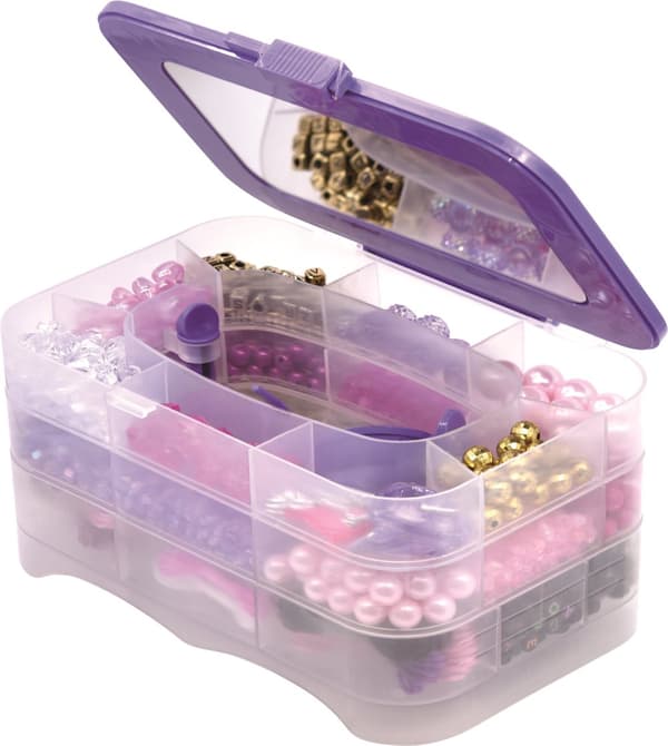 Real UniQ - Jewellery Box with 1200 Beads - (30516)