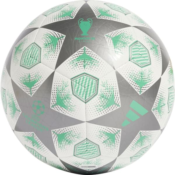 Adidas - UEFA Champions League Football Size 5 - Silver/green
