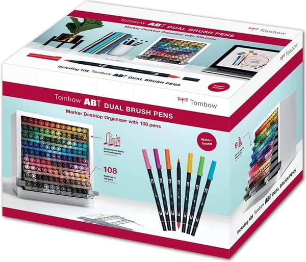Tombow - Marker ABT Dual Brush Pen desktop display