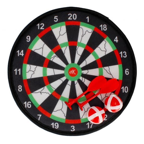 Dartskive med velcrobolde 27cm DART Mega Creative