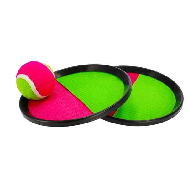 Game Catcher sköldar och boll Mega Creative grönt och rosa