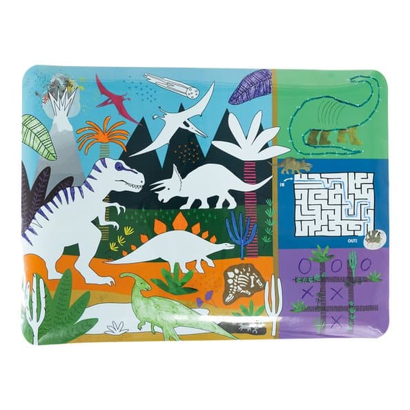 floss  Rock - Dino Colouring Fun and Games Mat (49P6078)