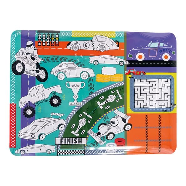 floss  Rock - Cars Colouring Fun and Games Mat (49P6075)