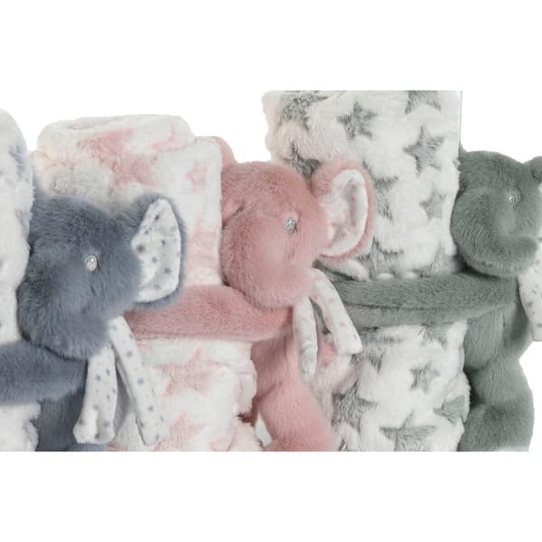 Baby-kit Home ESPRIT Blå Grön Rosa Polyester (3 antal)