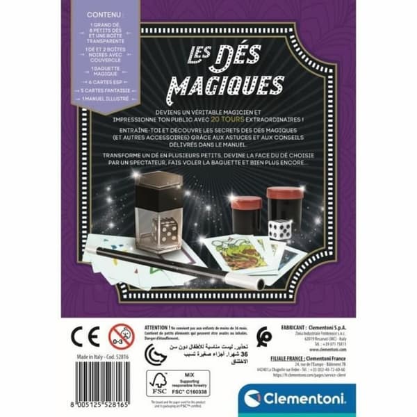 Trollerispel Clementoni Coffret des dés magiques (FR)