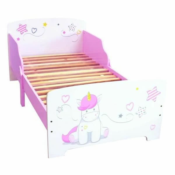 Säng Fun House Unicorn Trä MDF 144 x 77 x 59 cm