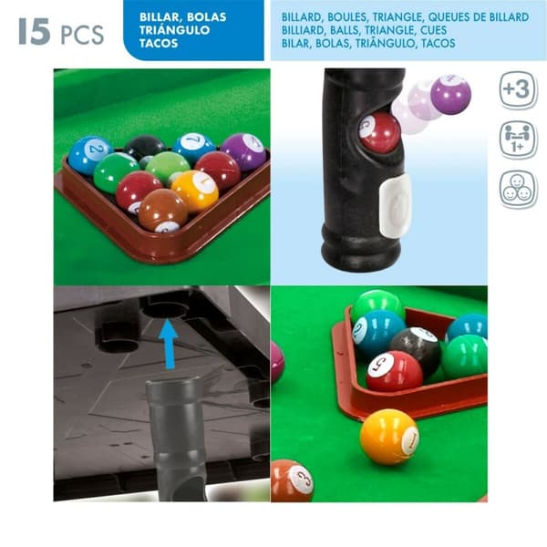 Biljard CB Games 44,5 x 13 x 24,5 cm (12 antal)