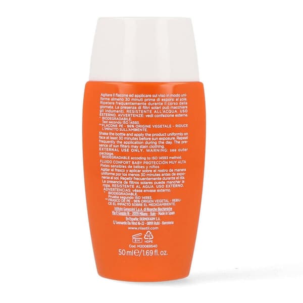 Solskydd för barn Rilastil Sun System Baby Bebis SPF 50+ 50 ml