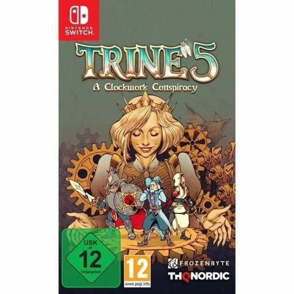 TV-spel för Switch THQ Nordic Trine 5: A clockwork conspiracy