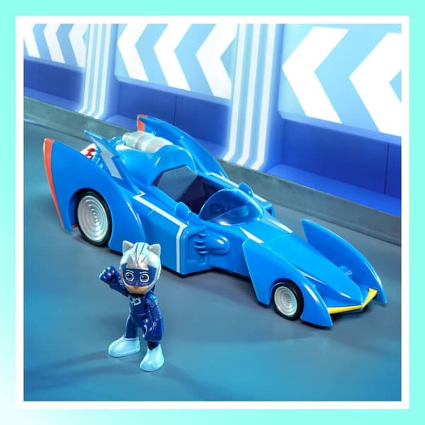 Fordonsspel PJ Masks Super Cat-Mobile