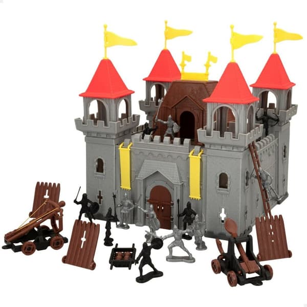 Byggsats Colorbaby Medieval Fighters 25 Delar (4 antal)