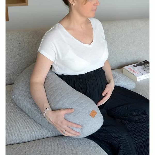 Breastfeeding Cushion Béaba Big Flopsy Grå