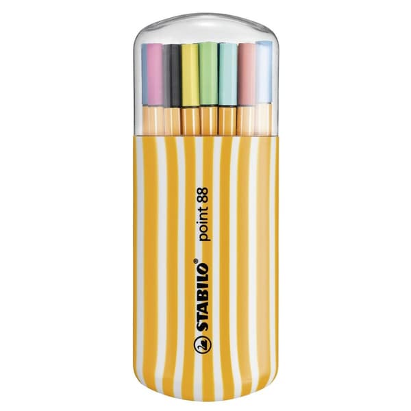 Tuschpennor Stabilo Point 88 20 Delar Multicolour