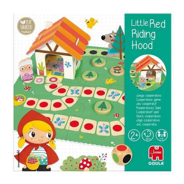 Utbildningsspel Goula Little Red Ridding Hood 9 Delar