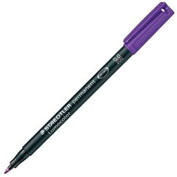 Permanent markörpenna Staedtler Lumocolor 317-6 M Violett (10 antal)