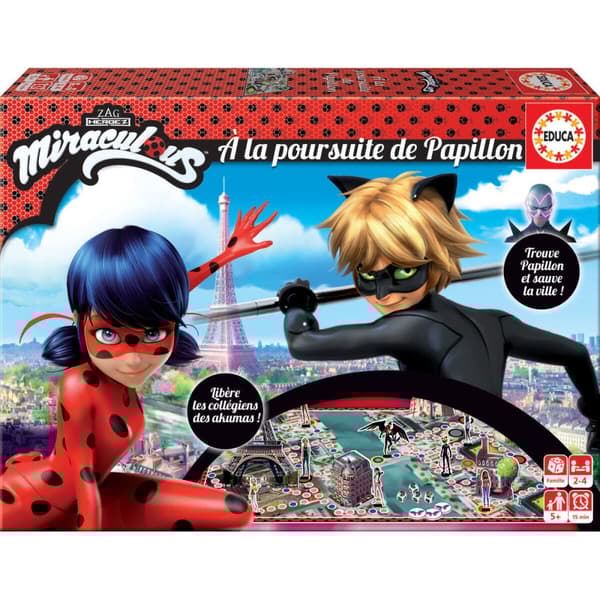 Sällskapsspel Educa A La Poursuite De Papillon (FR) Multicolour (Franska) (Flera språk)