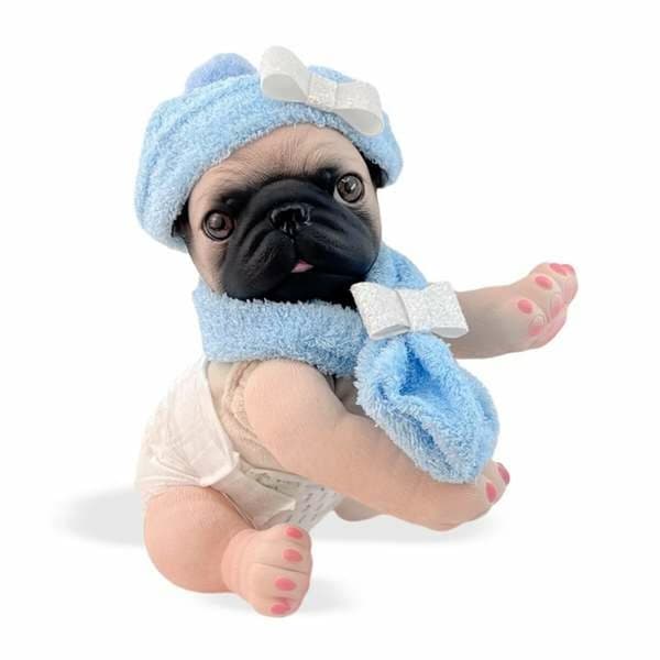 Mjukisleksak Berjuan Anireal Hund 35 cm