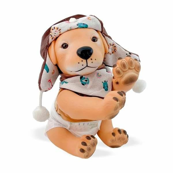 Mjukisleksak Berjuan Anireal Hund 35 cm