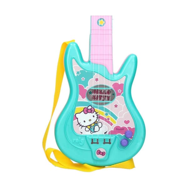 Gitarr för barn Hello Kitty Mikrofon