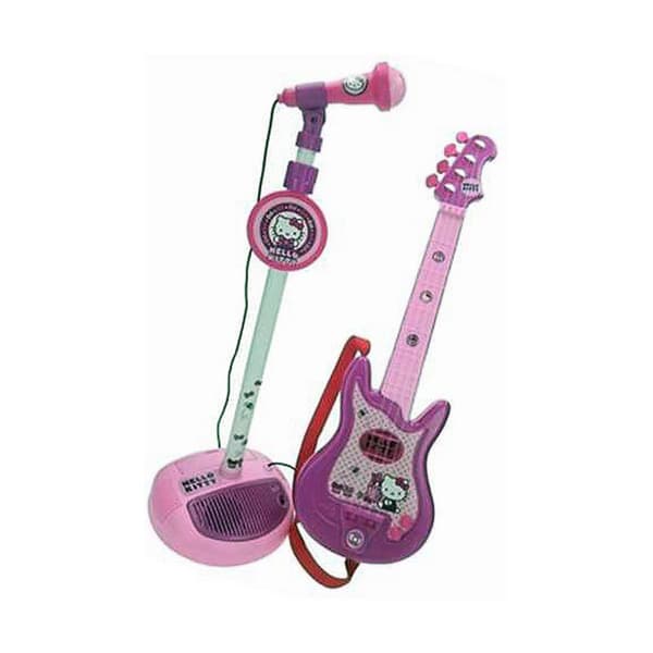 Gitarr för barn Hello Kitty Mikrofon