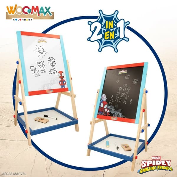 Tavla 2 i 1 Spidey 5 Delar 4 antal 40 x 64,5 x 31,5 cm
