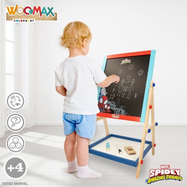 Tavla 2 i 1 Spidey 5 Delar 4 antal 40 x 64,5 x 31,5 cm