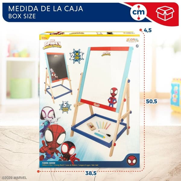 Tavla 2 i 1 Spidey 5 Delar 4 antal 40 x 64,5 x 31,5 cm