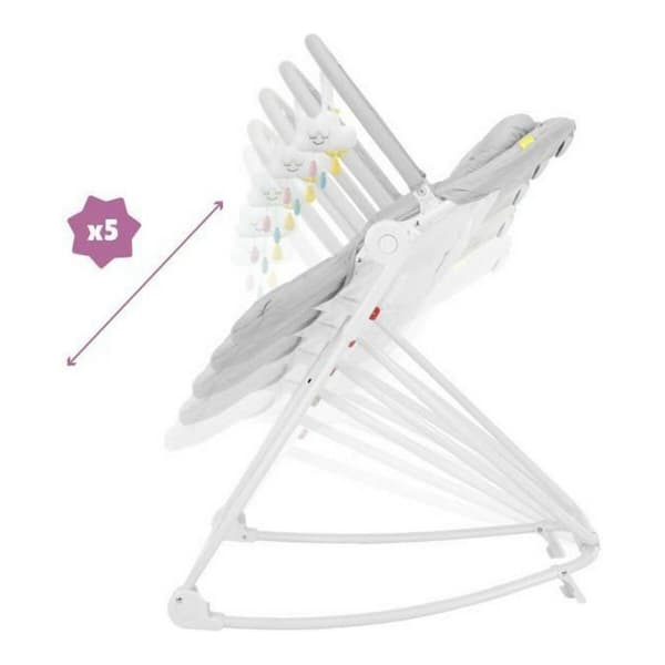 Hängmatta för bebis Badabulle Compact'up High Grå