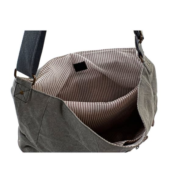 Handväska DKD Home Decor Cykel 48 x 10 x 37 cm Grå Brun