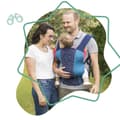 Miniatyrbild 6 av 6: Bärstol Badabulle Easy & Go 15 kg Blå Ergonomiskt 0-4 år